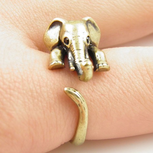 Elephant Animal Ring for Woman - Vie Best Shop