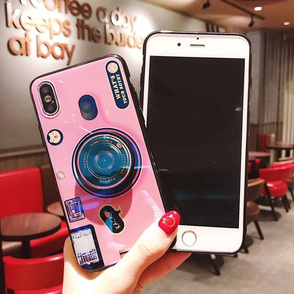 Camera Kickstand Phone Case For iPhone - Vie Best Shop
