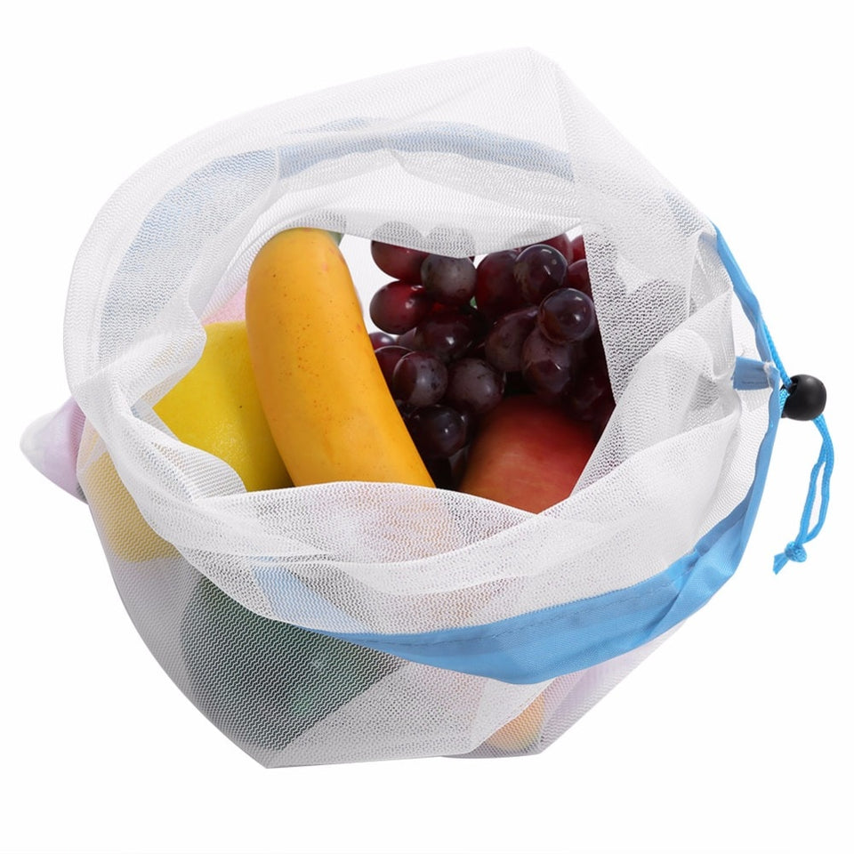 15pcs Reusable Mesh Produce Bags - Vie Best Shop