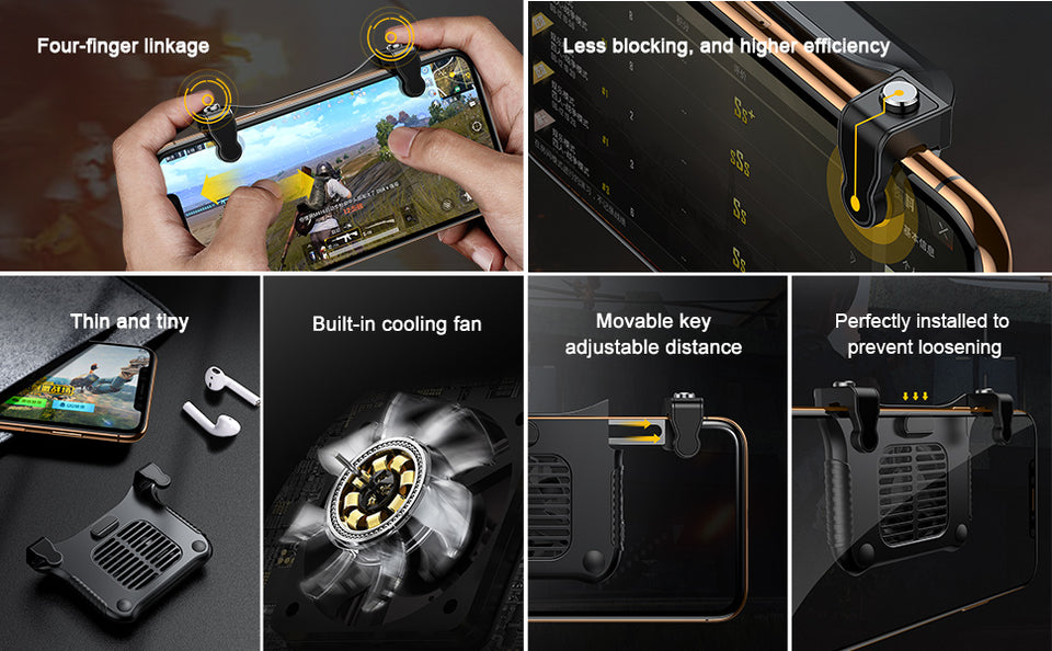 Mobile Phone Gaming Cooling Pad - Vie Best Shop