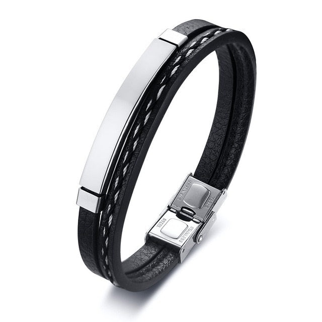 Multi Layer Leather Bracelets - Vie Best Shop