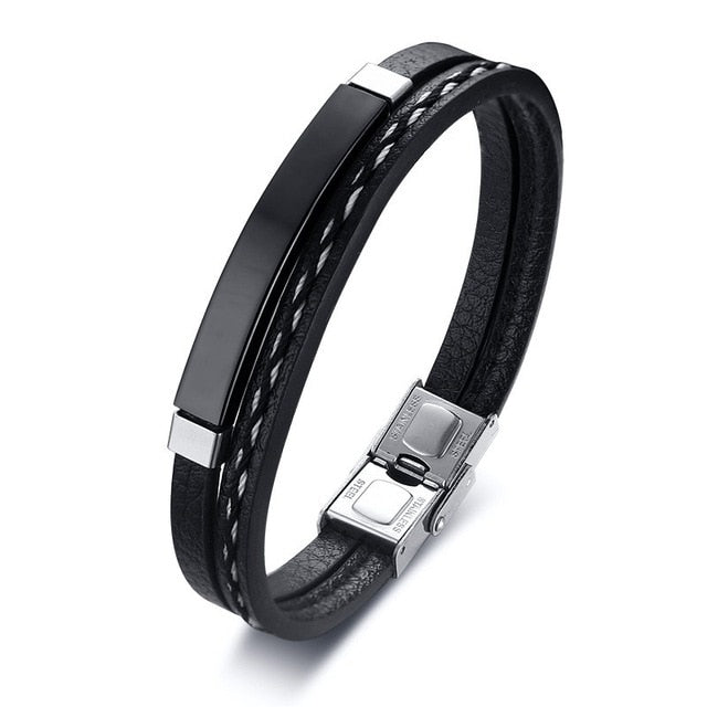 Multi Layer Leather Bracelets - Vie Best Shop