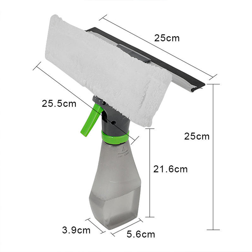 3 In 1 Multipurpose Hand-held Spray Glass Cleaner - Vie Best Shop