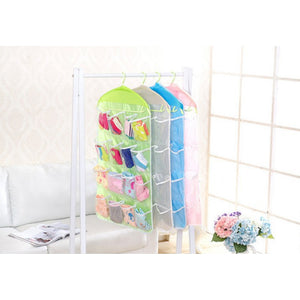 Grid Wardrobe Hanging Hang bag Shoe Rack Saving Space Tidy - Vie Best Shop