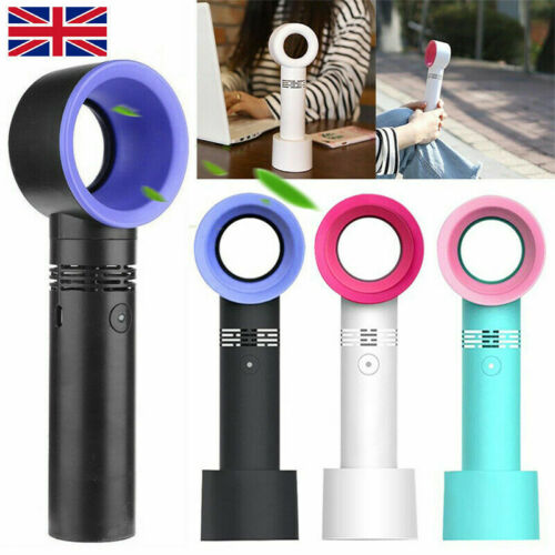 Portable Bladeless Hand Held Cooler Mini USB Fans - Vie Best Shop