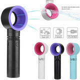 Portable Bladeless Hand Held Cooler Mini USB Fans - Vie Best Shop
