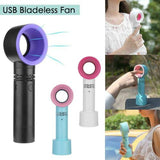 Portable Bladeless Hand Held Cooler Mini USB Fans - Vie Best Shop